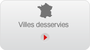 Villes desservies